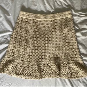 Mini Crochet Skirt